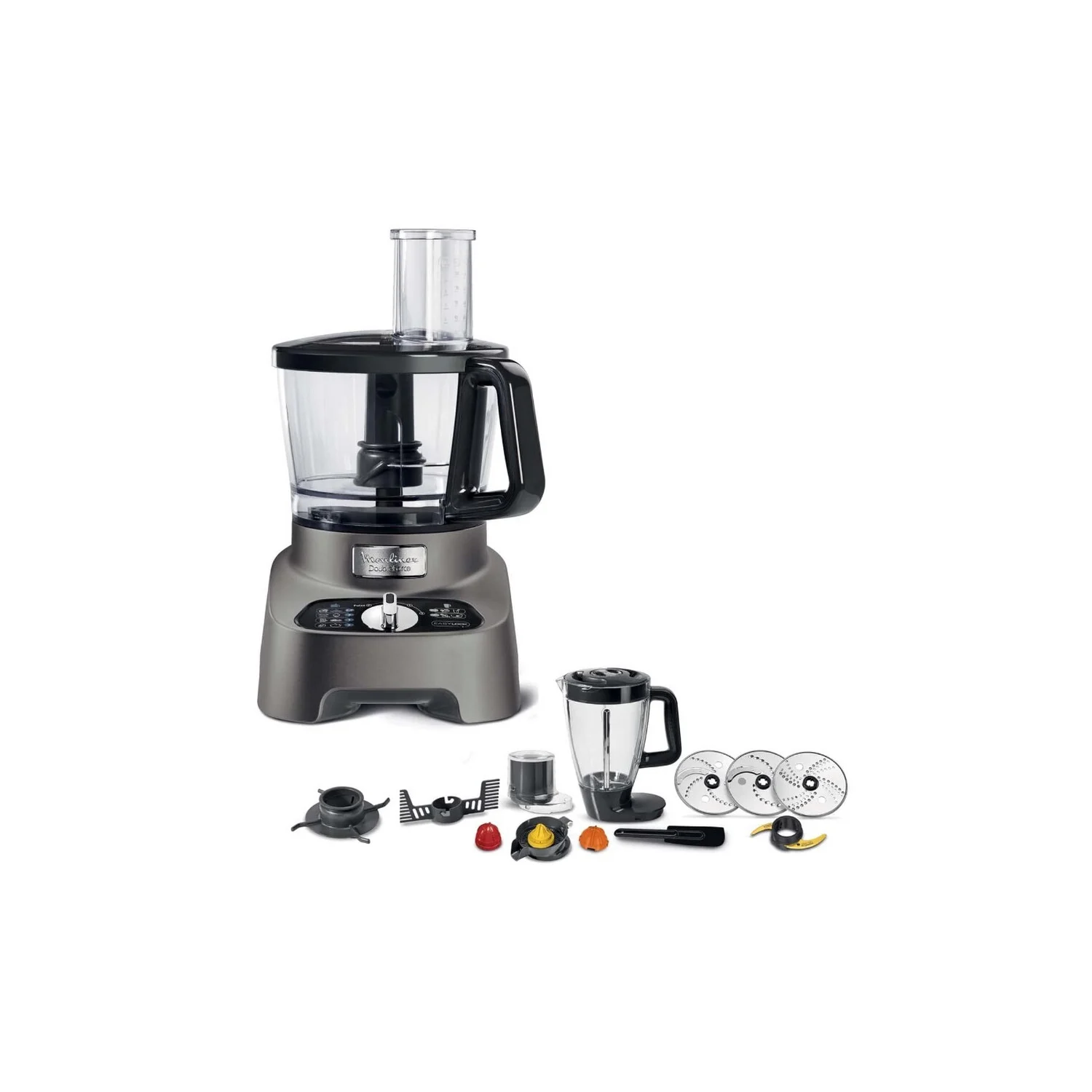 ROBOT MOULINEX 10 ACCESSOIRE 3L 1000W GRIS
